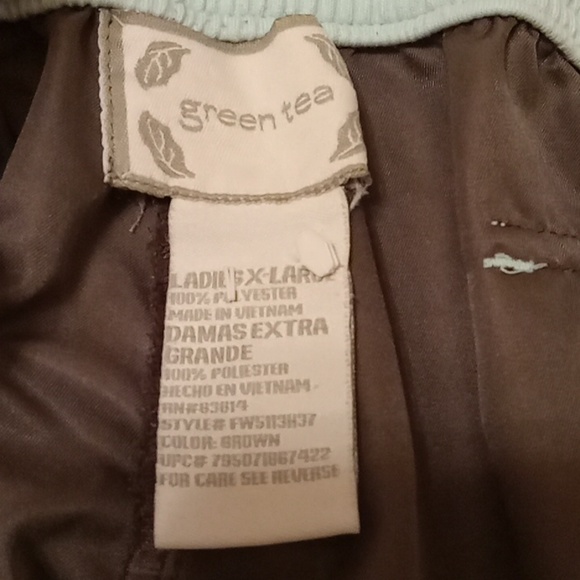 Green Tea joggers size XL - Picture 6 of 7